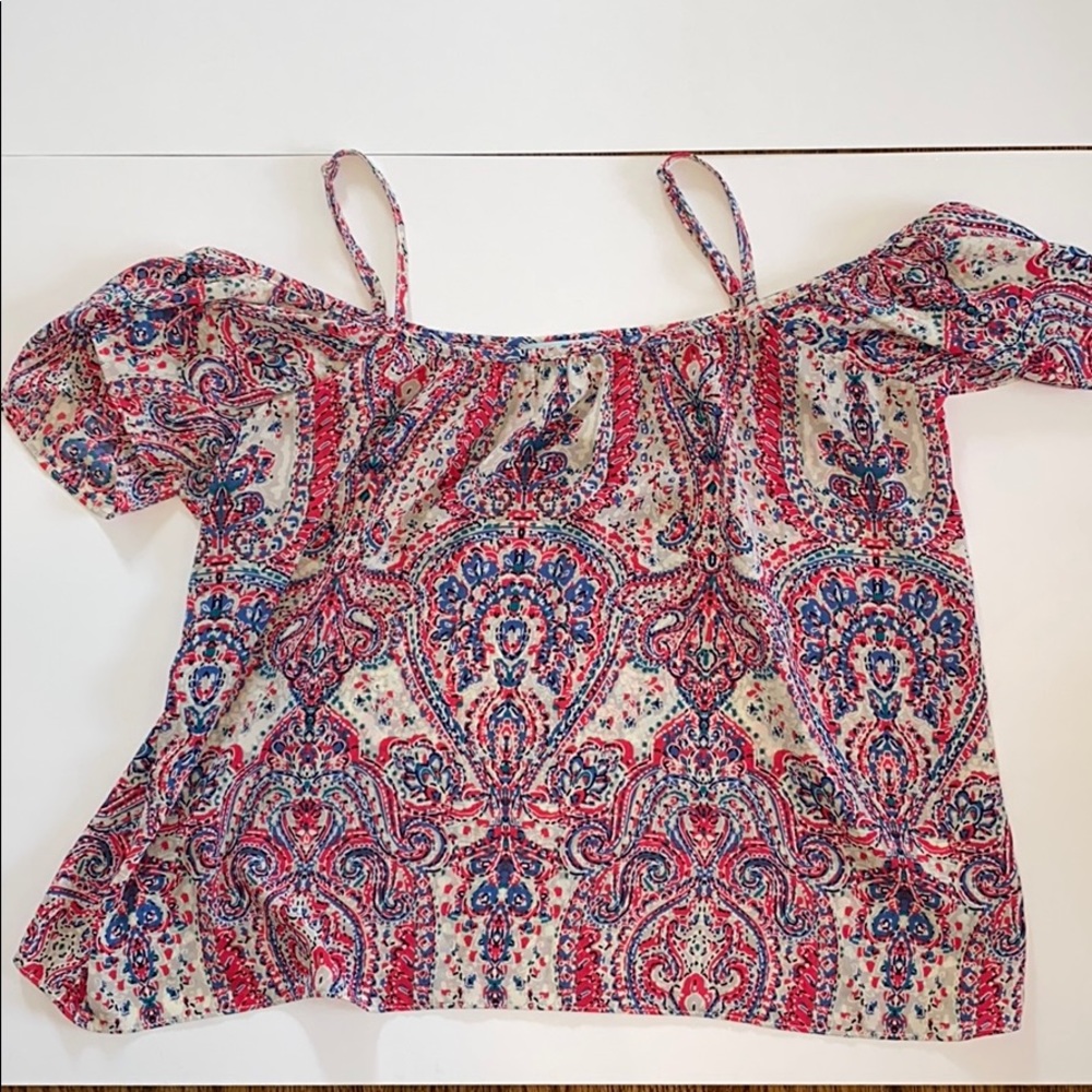 VERONICA M. SUMMER TOP WITH SHOULDER CUTOUTS